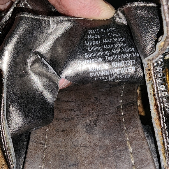 Vera Wang Women's Embellished Sandals (Gray) - SIZE 9.5 - Picture 8 of 8